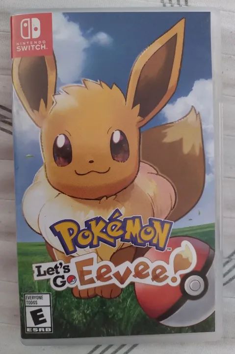 Jogo Pokémon let's Go Eevee