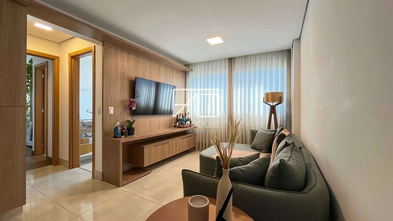 Apartamento, 2 quartos, 1 suite, 2 vagas