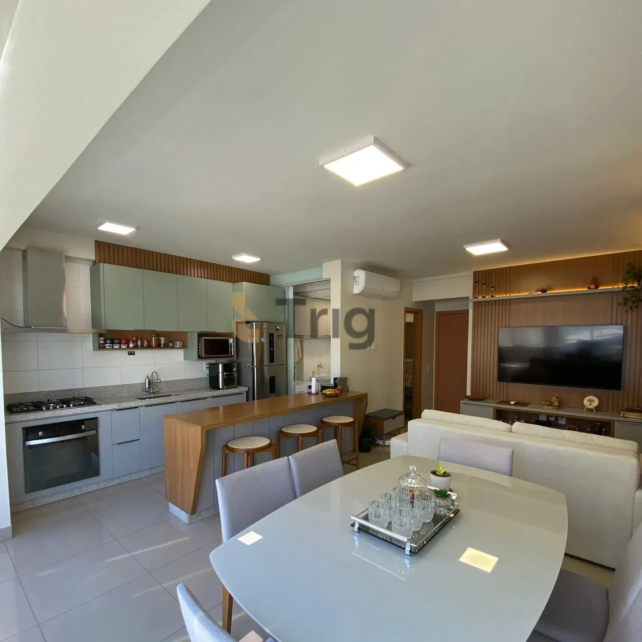 Bueno Park Residencial - Apartamento Mobiliado 3 Quartos (1 Suíte Plena e 1 Americana) - S