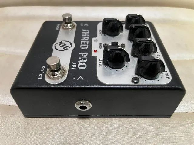 Pedal Nig Shred Pro Sp1 Distontion E Boost - Super Conservado!!! 3 em 1!!! - Foto 4