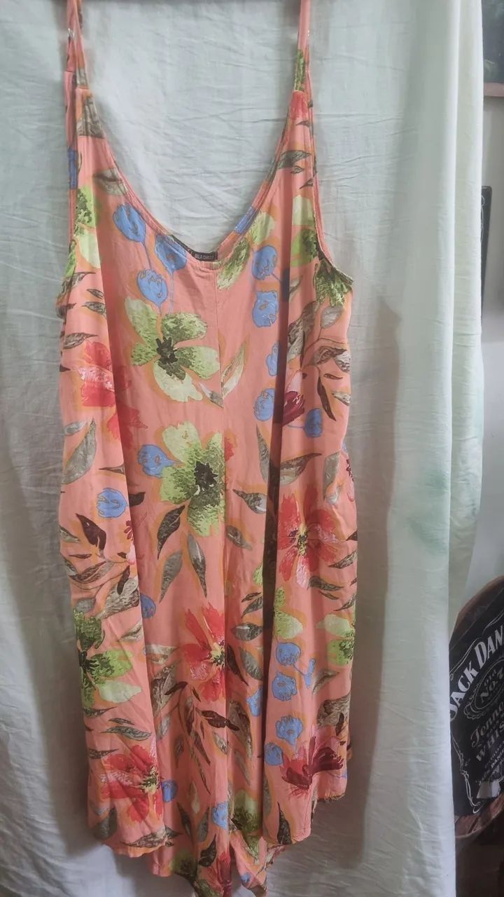 Vestido longo estampado floral - Foto 5