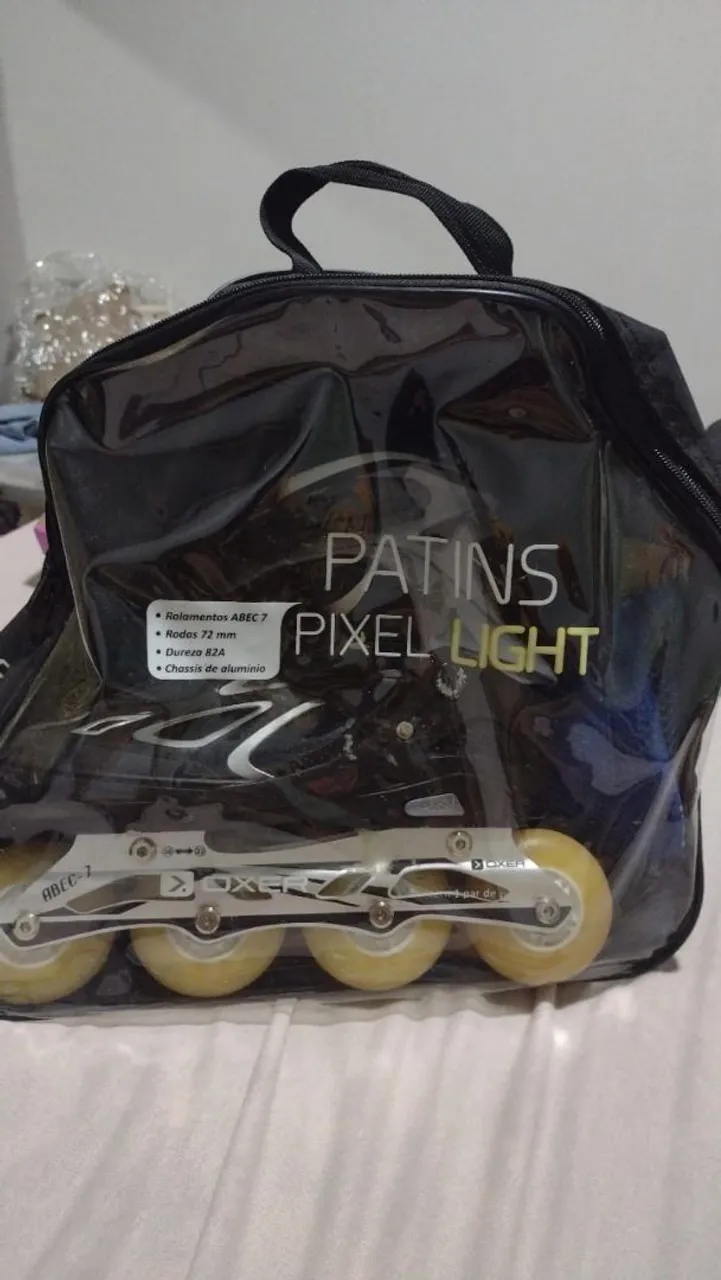 Patins Oxer Pixel Light - 33 a 35tam