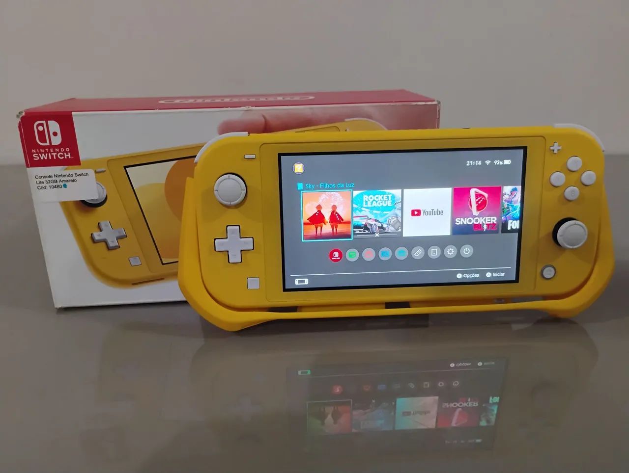 Nintendo Switch Lite 32GB Amarelo