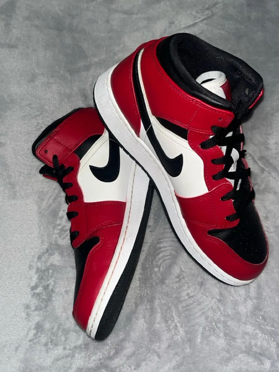 Air Jordan 1 Mid Chigado Black Toe - Foto 2