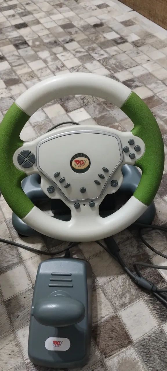 Volante com pedal e câmbio - XBOX 360 - Foto 2