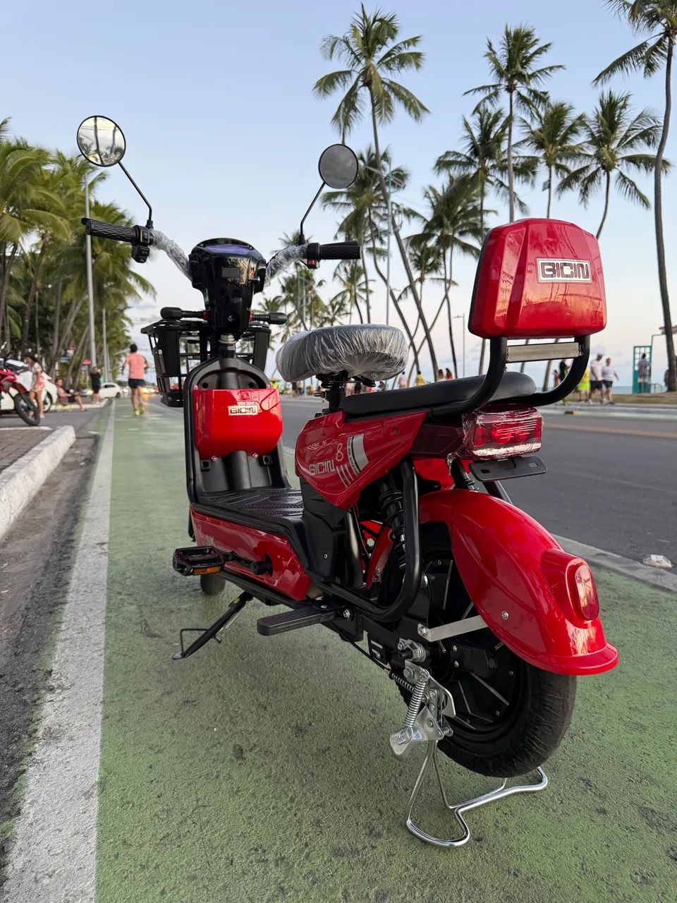 MOTO ELÉTRICA PARA DUAS PESSOAS COMPLETA  - Foto 6