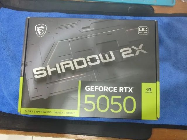 Placa de vídeo Nvidia RTX 5050 MSI Shadow 2x Oc - Somente Venda - Foto 4