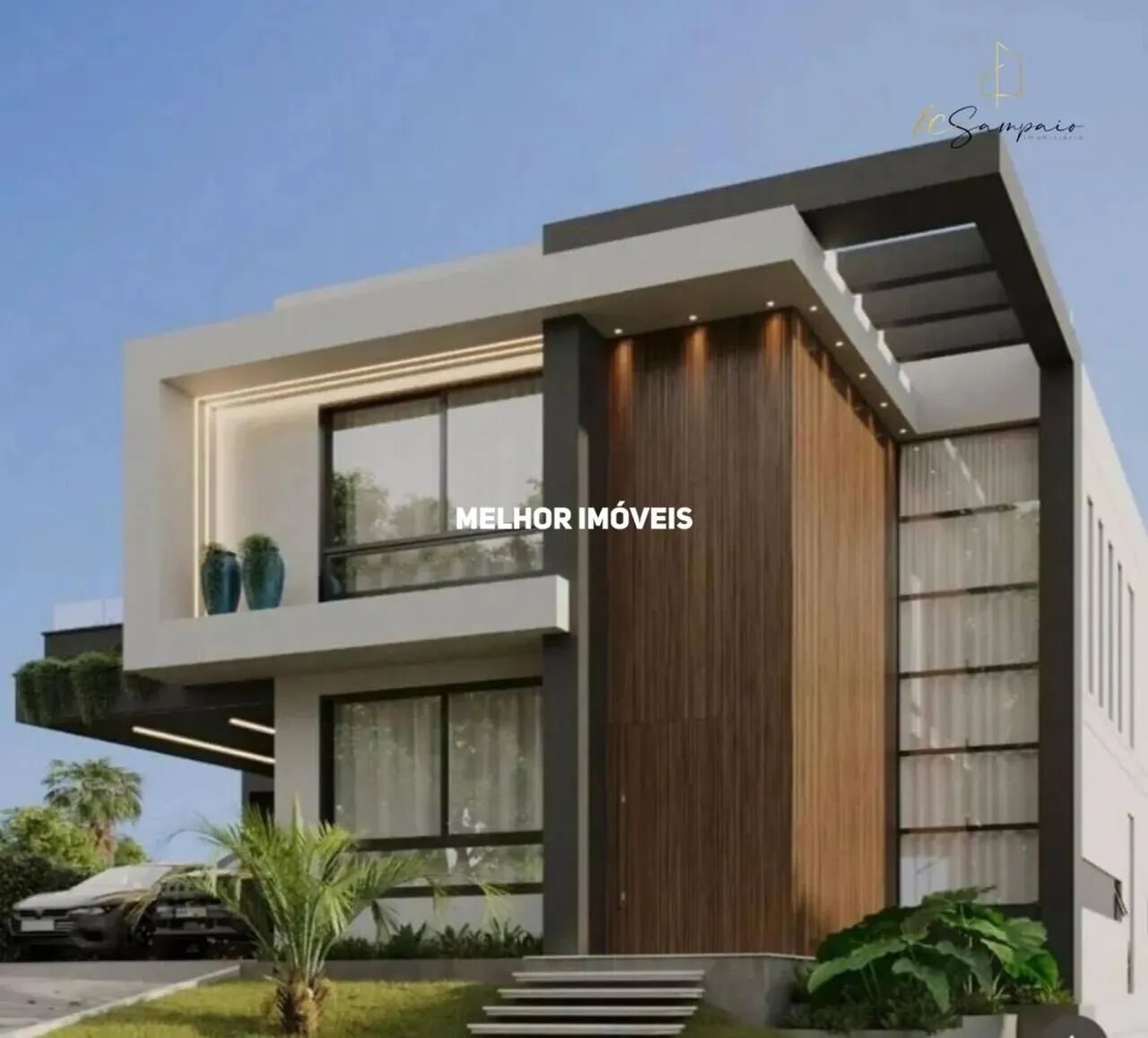 Condomínio Bella Vista Residence Club - Casa Alto Padrão 4 suítes uma máster 6 vagas de ga - Foto 2