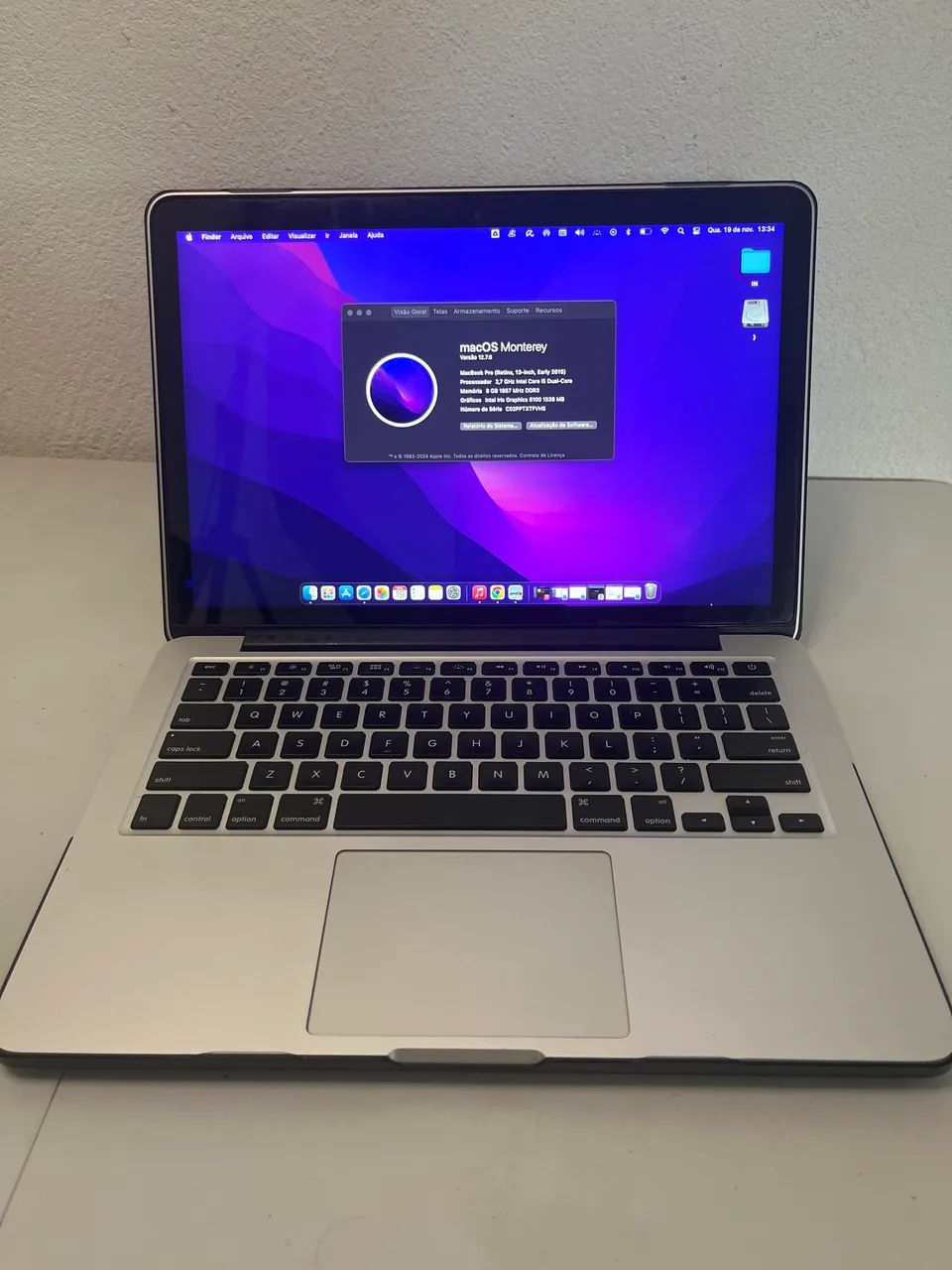 MacBook Pro 13 retina 