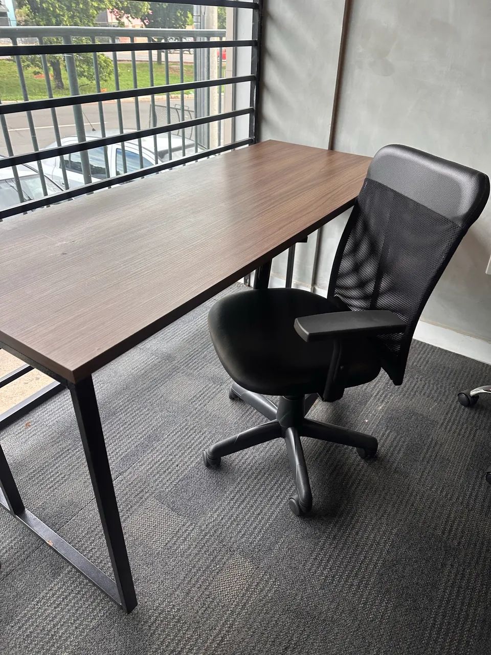 MESA RETA DE ESCRITORIO RETA INDUSTRIAL 1.50 - MÓVEIS IKONMIXOFFICE  - Foto 2