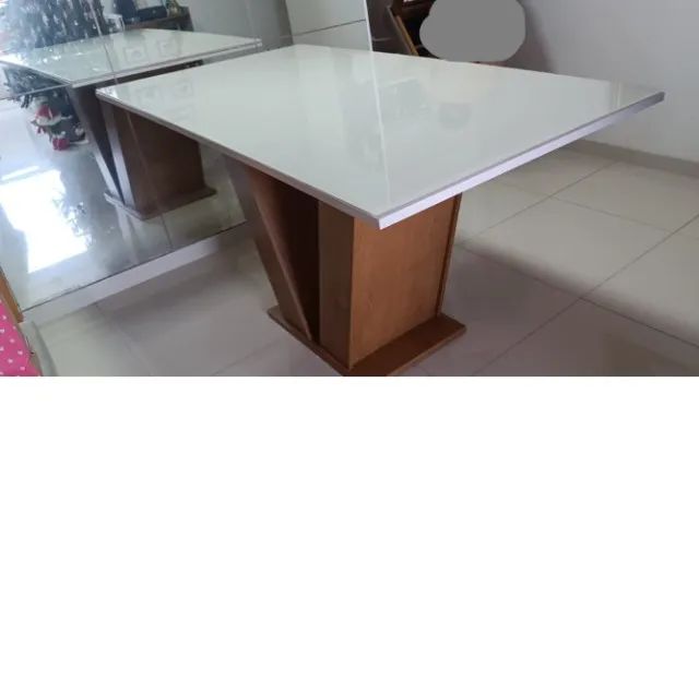 Mesa de Jantar retangular p/ 6 cadeiras - Foto 4