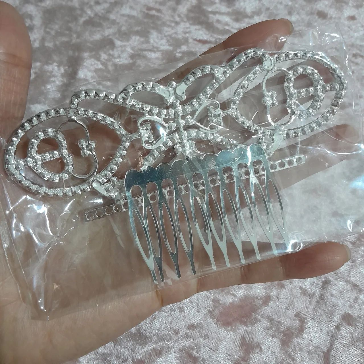 Pente de Cabelo Crepúsculo Bella Swan Casamento  - Foto 4