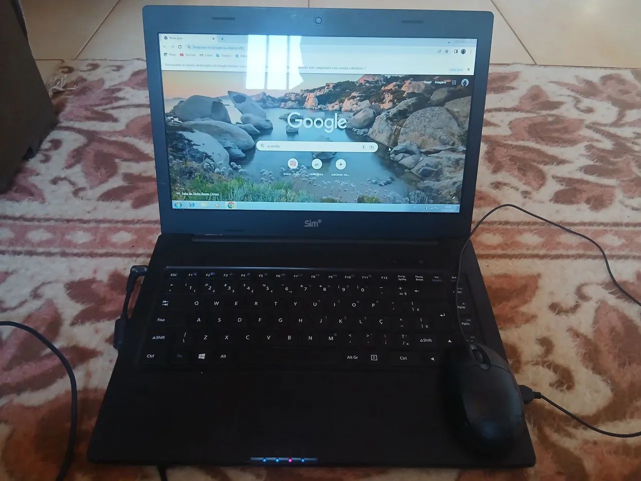 Notebook Sim+, aceito trocas - Notebooks - Parque Industrial Mingone ...