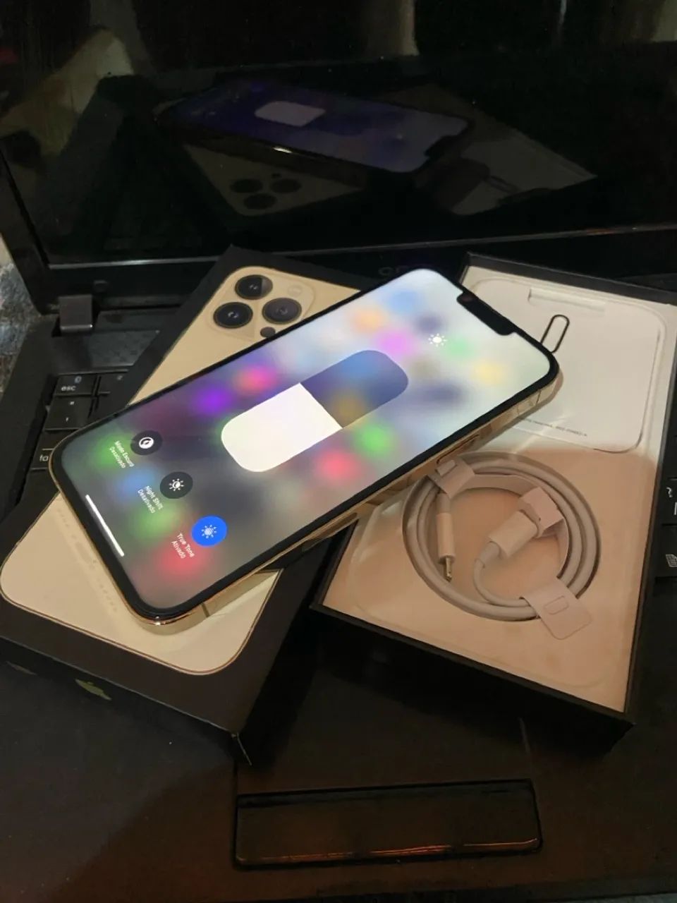 iPhone 13 Pro Max 128gb completo com caixa - Foto 2