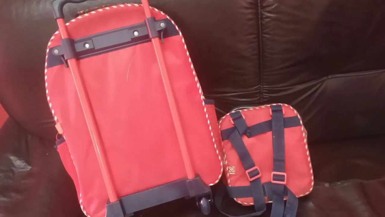 Kit Mochila Escolar Minnie Mouse - Foto 2