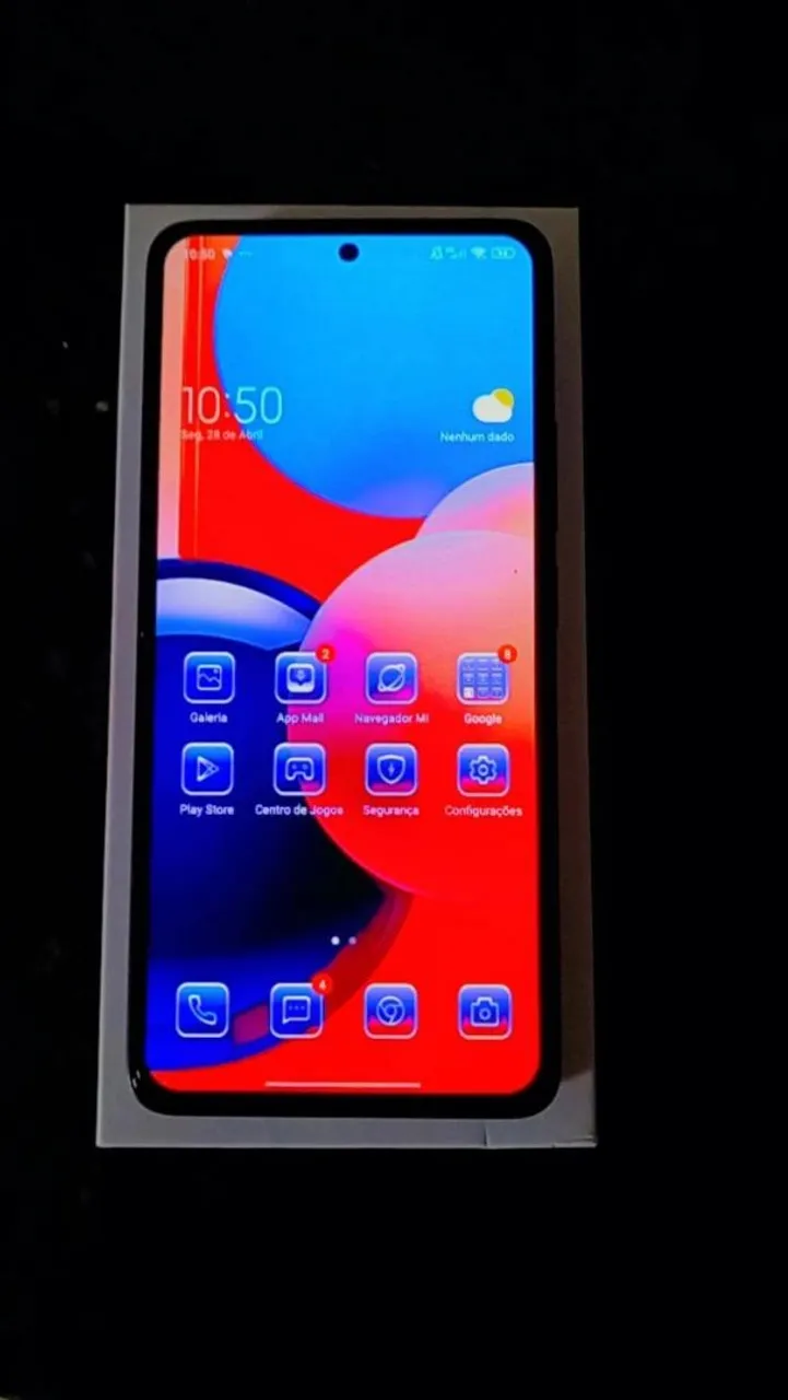 Redmi note 13 midnight 8GB RAM 256 GB ROM troco por celular da Samsung