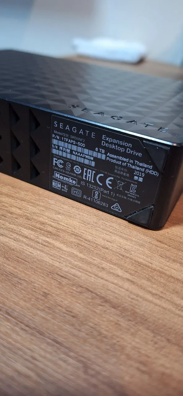 HD Externo Seagate Expansion 6TB