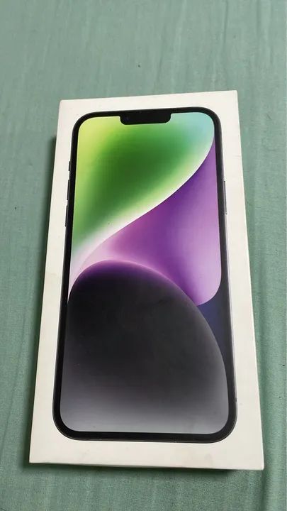 Caixa vazia iPhone 14 plus original 