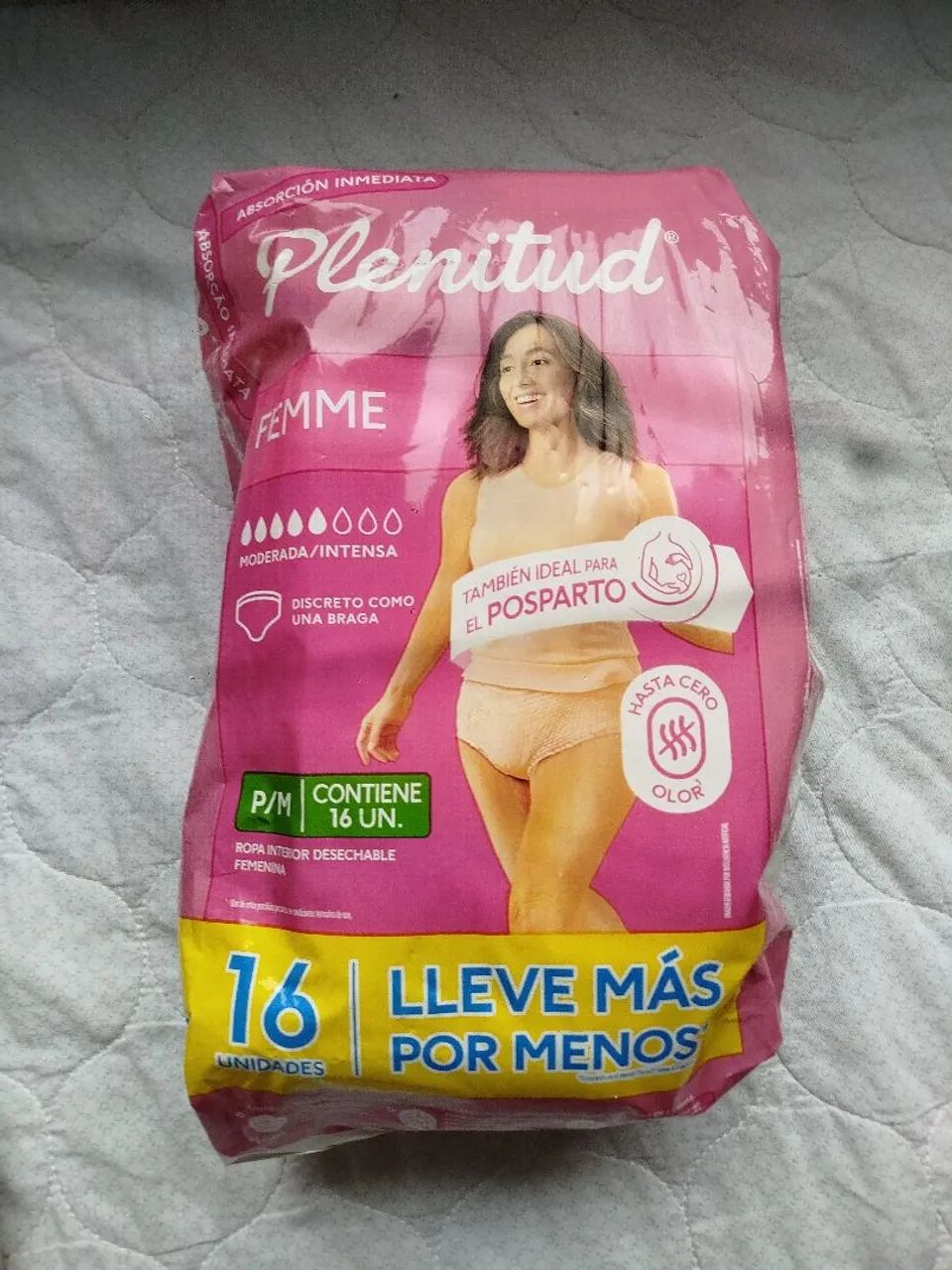 Calcinha absorvente Plenitude p/m 16 unidades - Foto 2