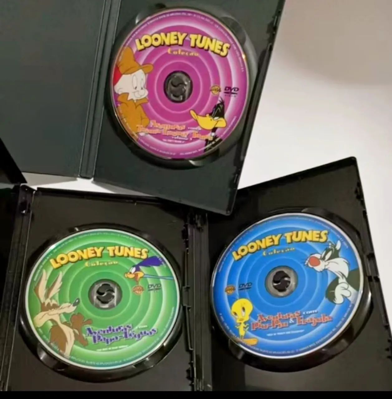 Coleção Looney Tunes 3 DVD's