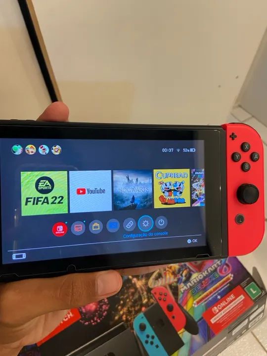 Nintendo Switch com Mario Kart 8 Deluxe - Foto 3