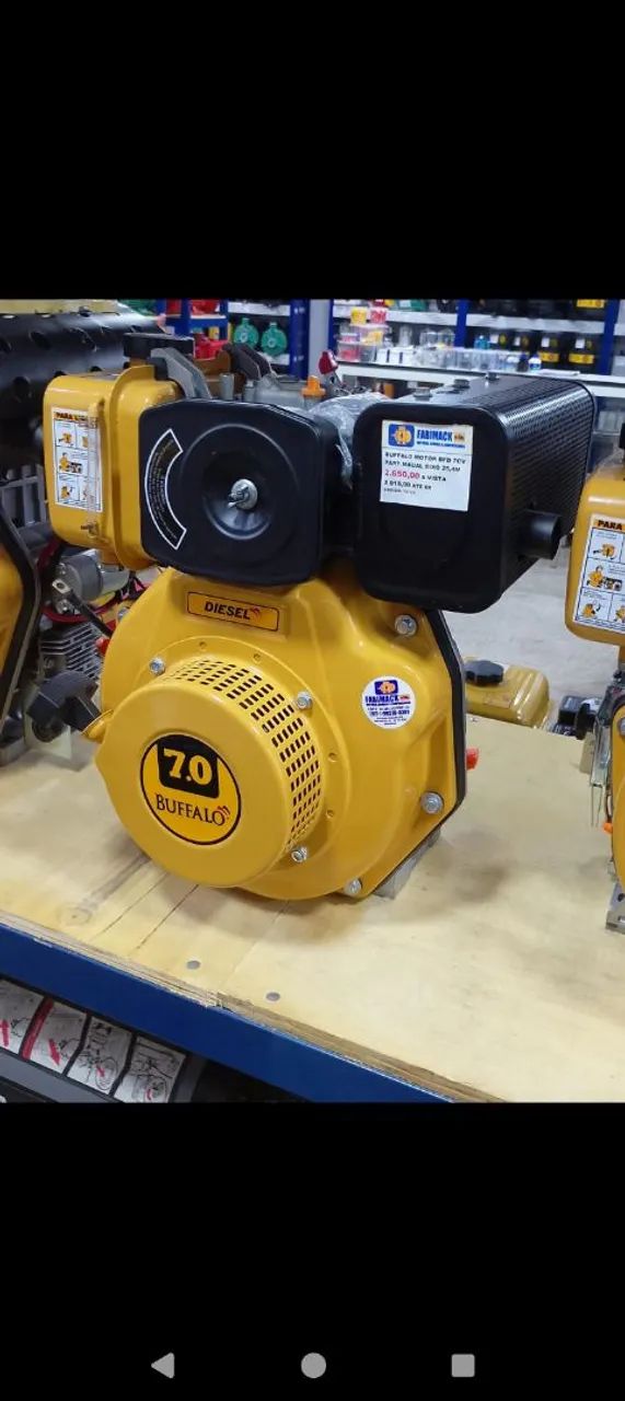 MOTOR A DIESEL 7CV P/MANUAL BUFFALO