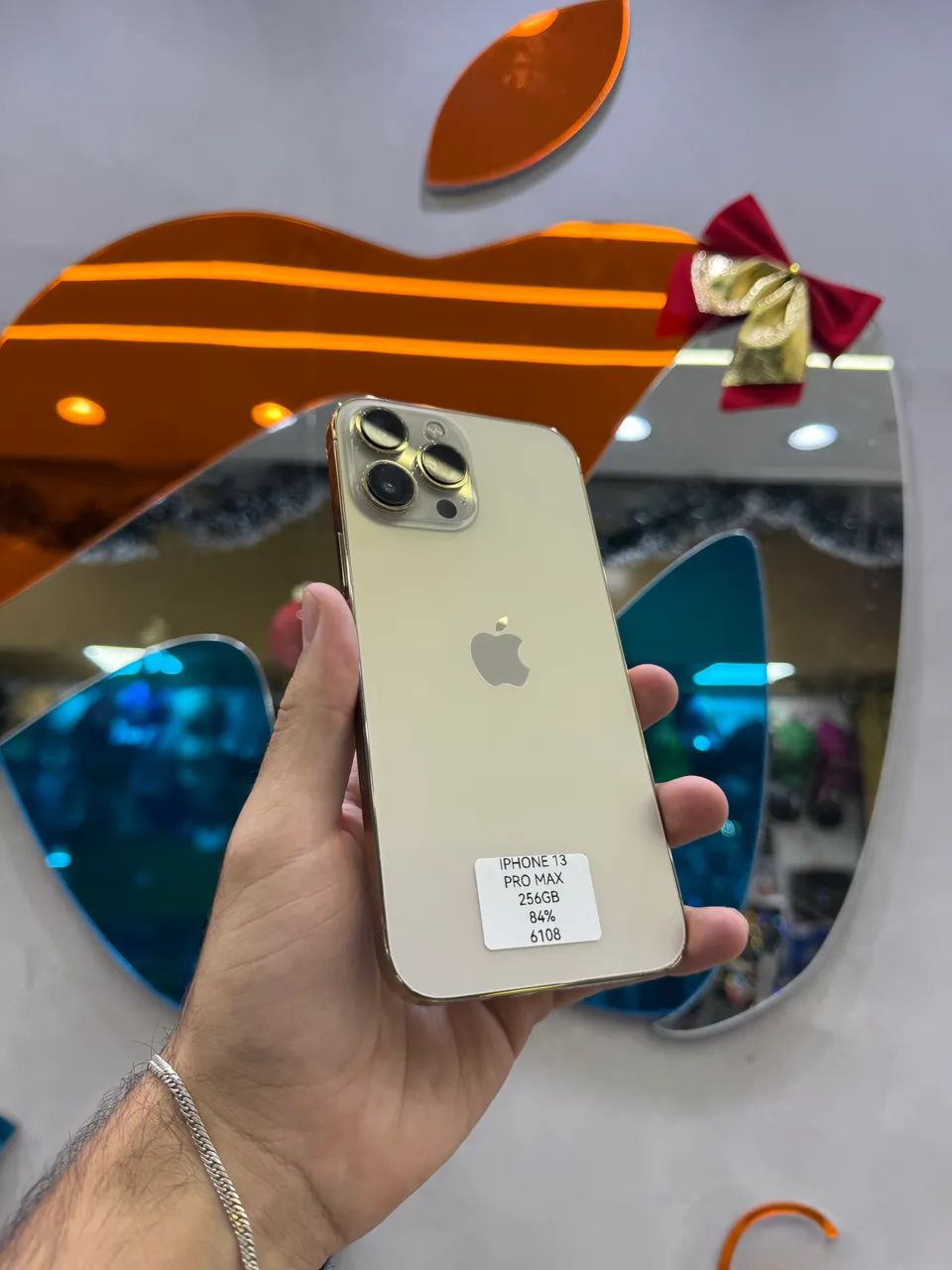 IPHONE 13 PRO MAX 256GB GOLD SEMI NOVO BLACK FRIDAY - Celulares e