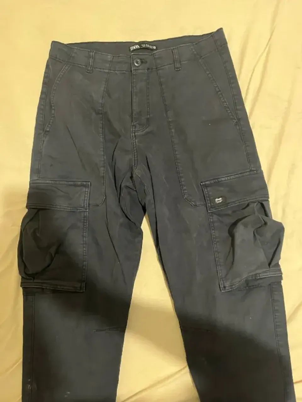 CALÇA CARGO ZARA DE BARBADA!!!