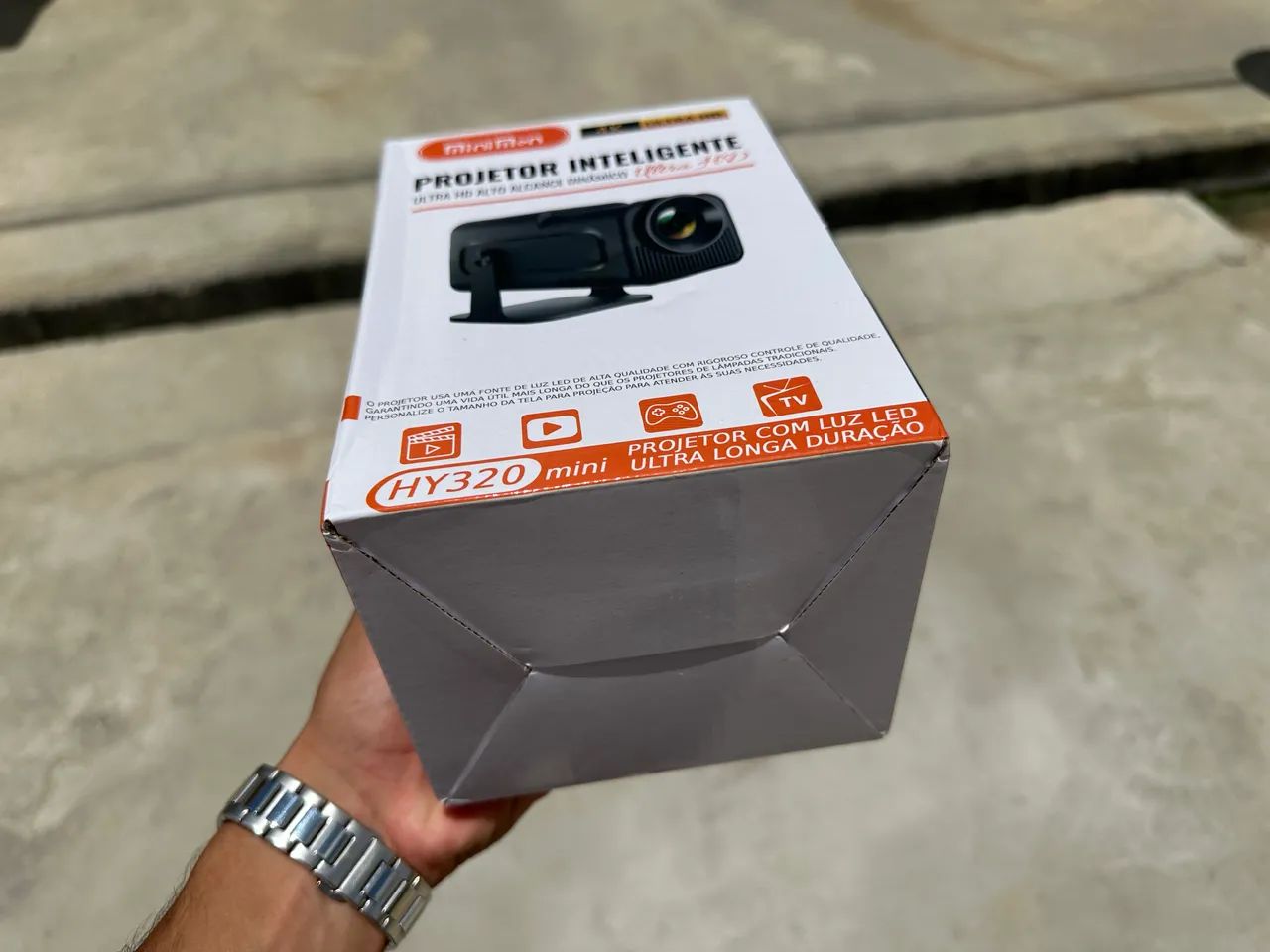 Projetor HY-320 FULLHD!! LACRADO!! PROMOÇÃO!! - Foto 5