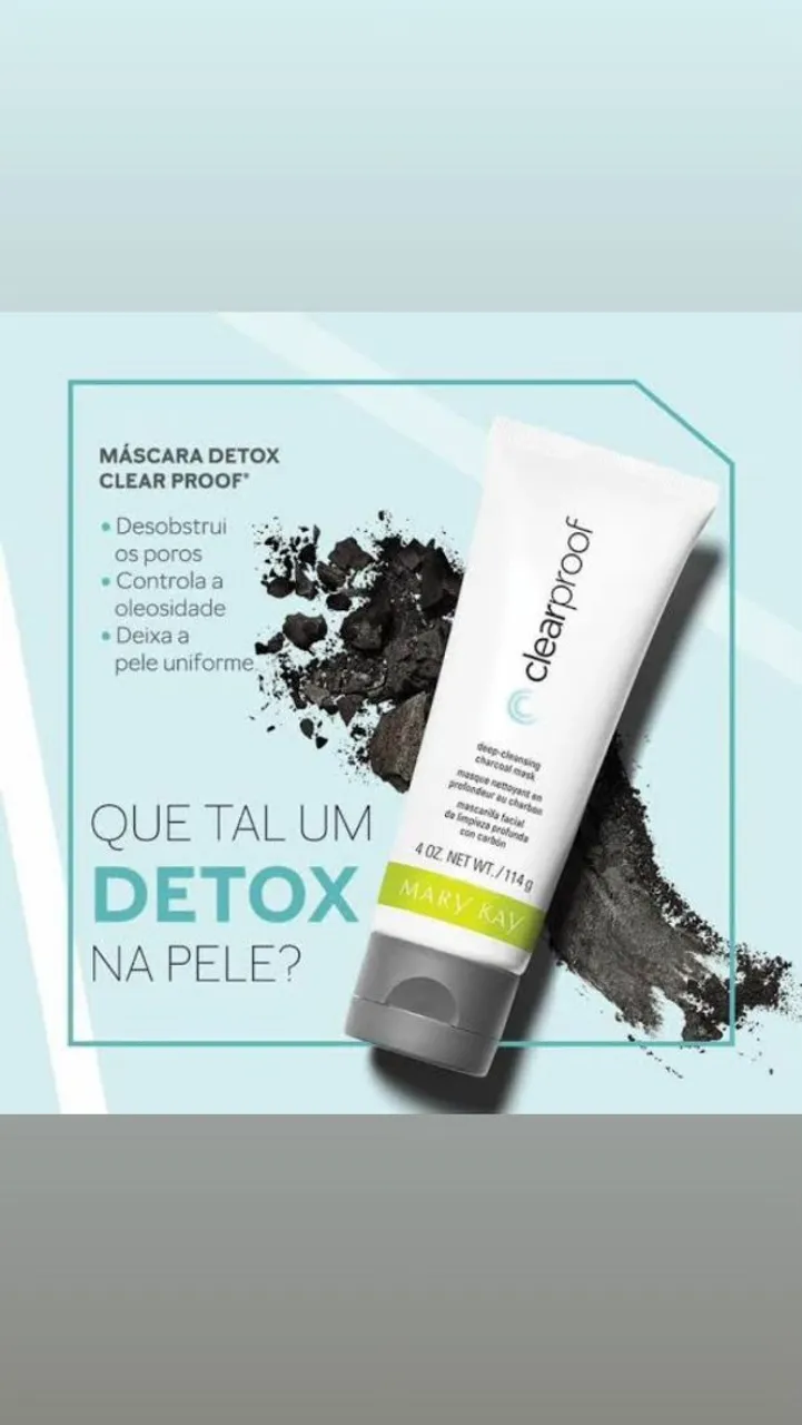 Máscara Facial Detox Clear Proof Mary Kay