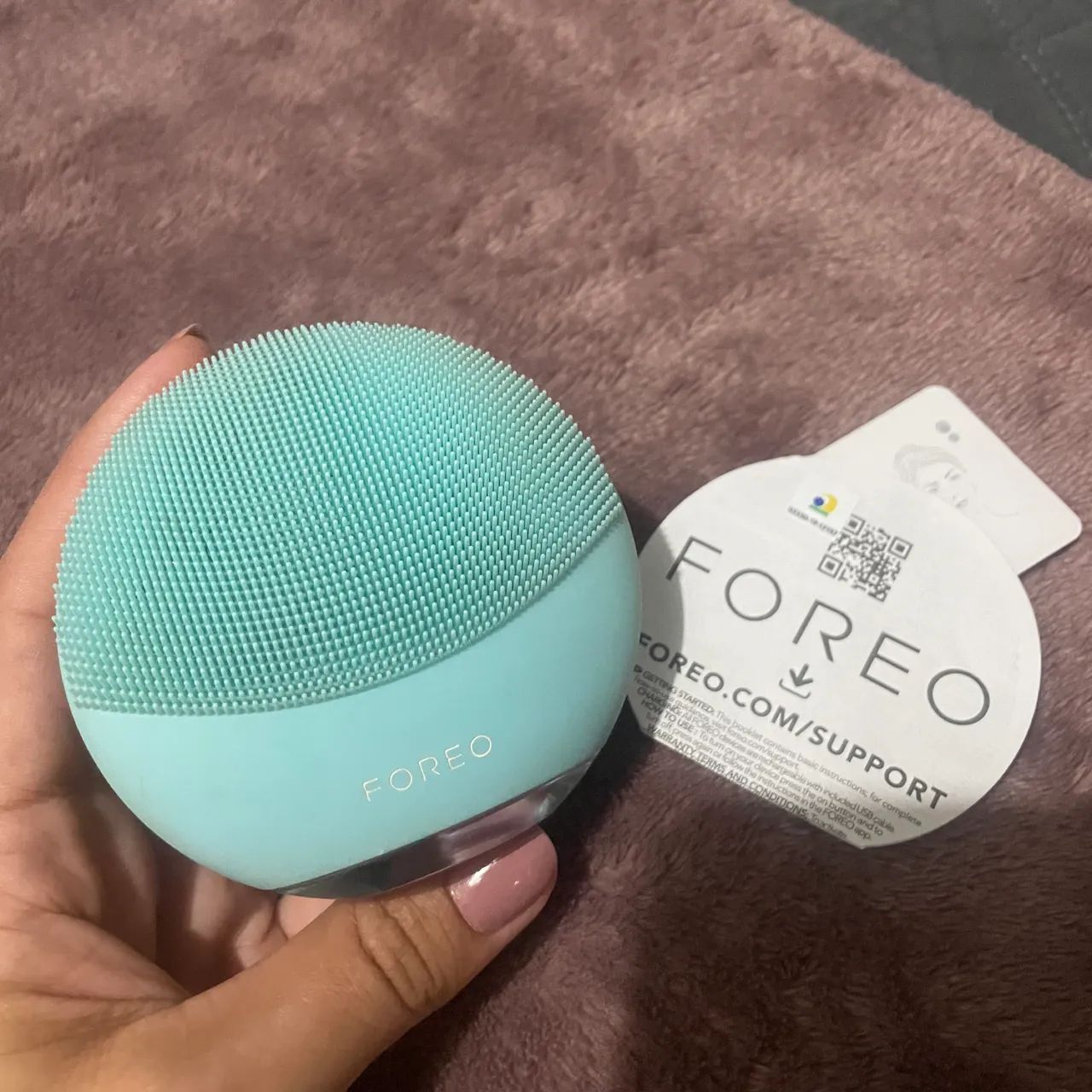 Escova de Limpeza Facial Foreo Luna Mini 3 Mint - Foto 3