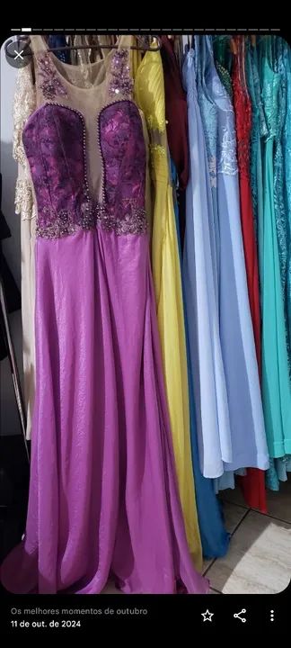 Vestido de festa.