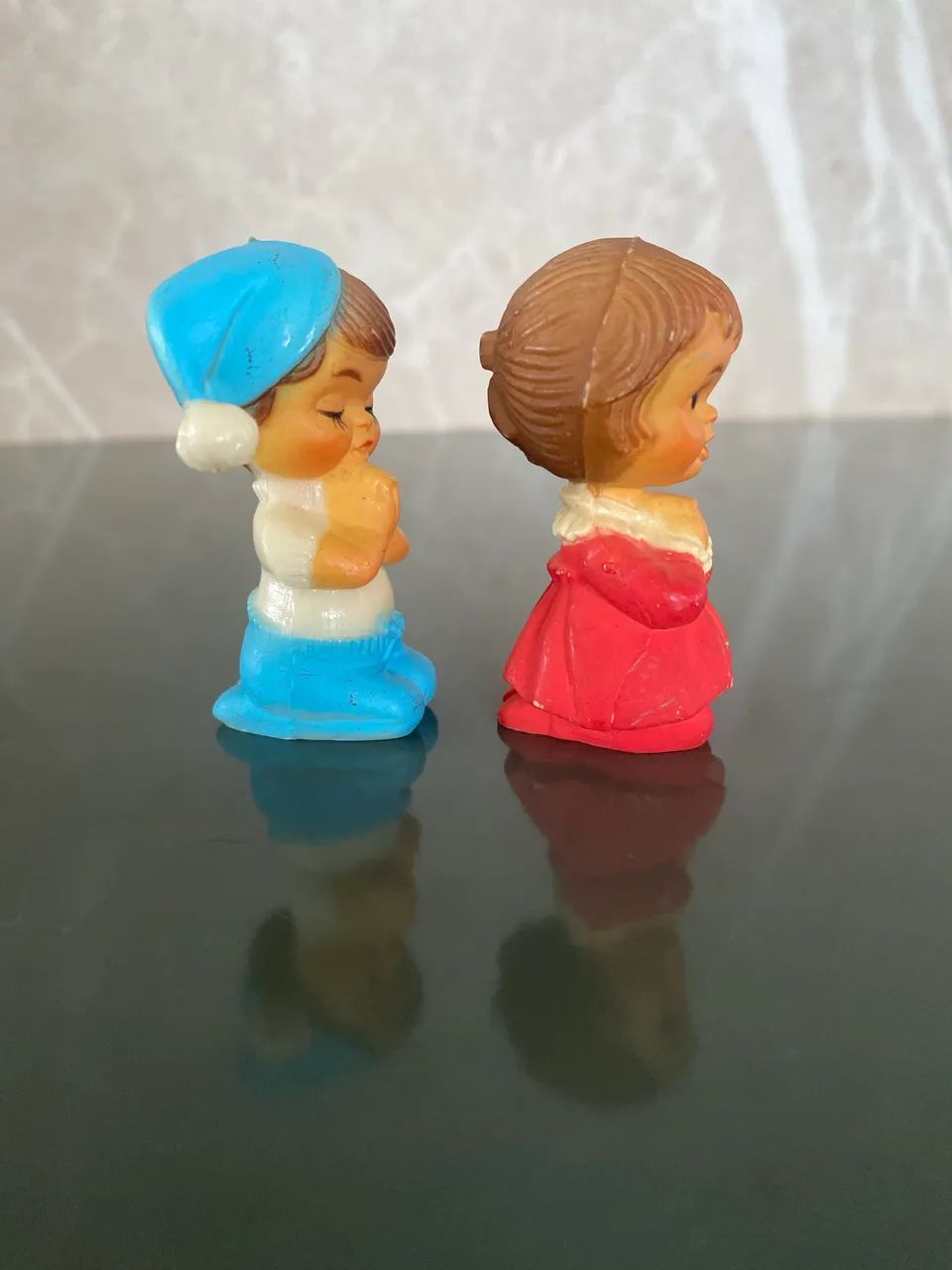 Crianças anjinhos vintage colecionável  - Foto 4