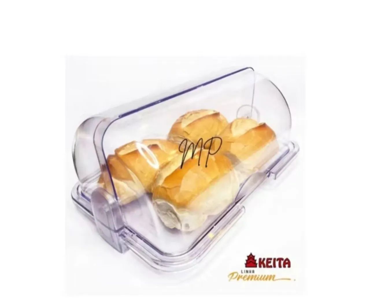 Porta pães de acrílico novo - Foto 2