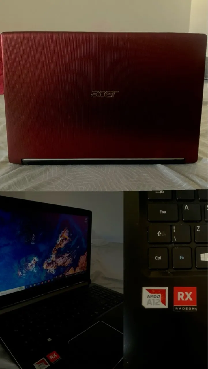 Notebook Acer A515 - HD 1TB - AMD Radeon RX 540 - Tela 15.6"