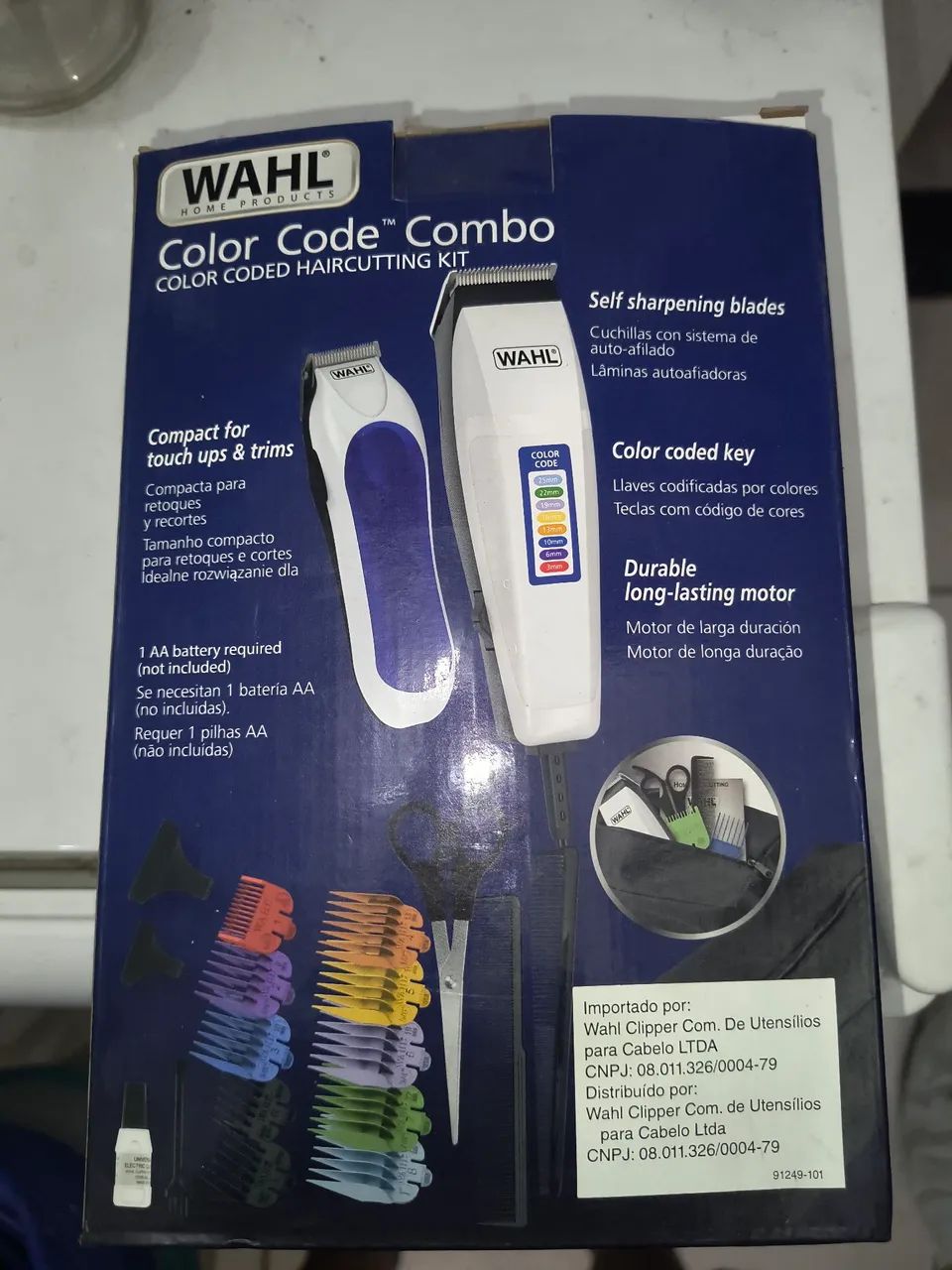 Maquina Cortar Cabelo WAHL color Code - Foto 2