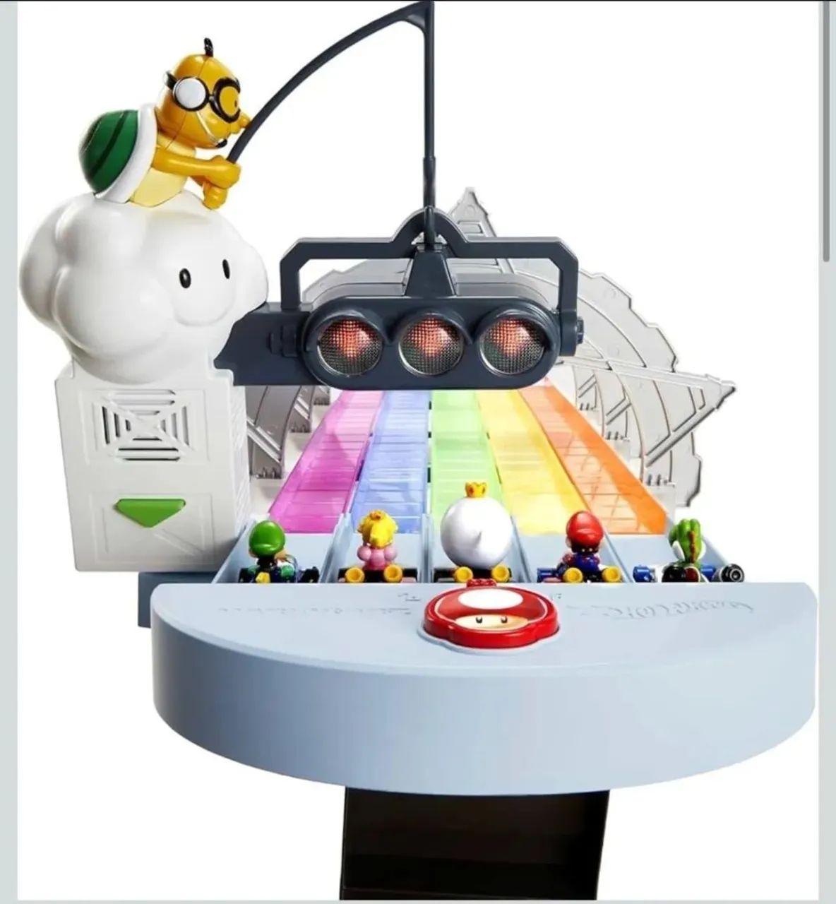 Pista Raibow Mario Hotwheels + 2 Carrinhos do Mario - Foto 2