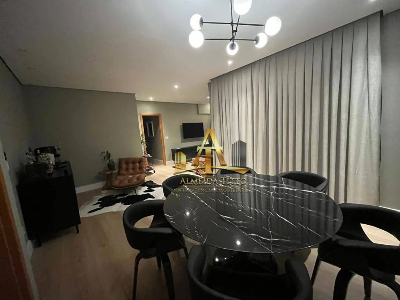 Apartamento para locação mobiliado 123 m² no Condomínio Paisagem Tamboré - Alphaville - Sa