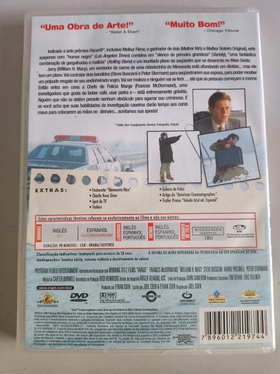 DVD Fargo - Edição Especial - Foto 2
