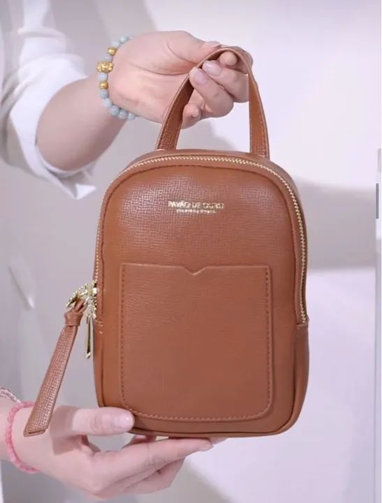 Bolsa de Ombro Marrom Pequena - Nova