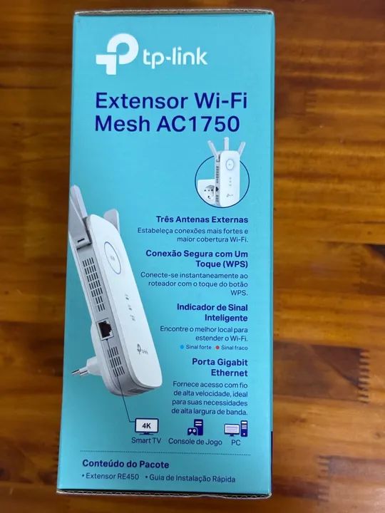 Repetidor De Sinal Tp Link Re450 1750mbps Wifi Ac Dual Band - Foto 4
