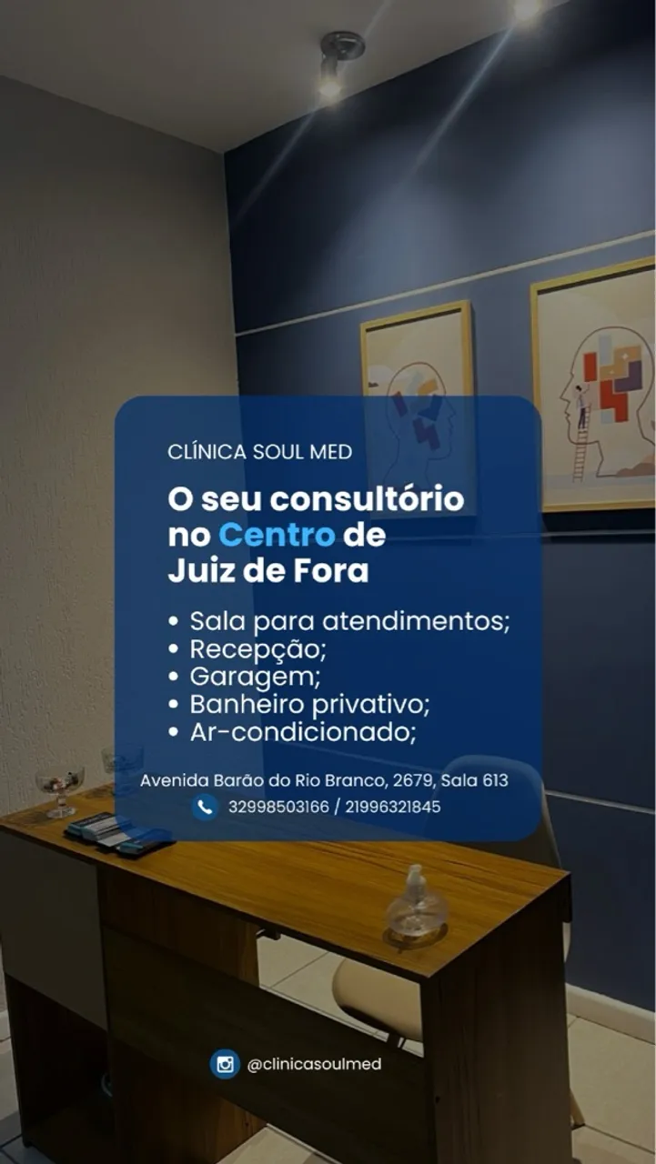 Alugo Sala para locação ( DIÁRIO, SEMANAL, MENSAL) CENTRO DE JUIZ DE FORA
