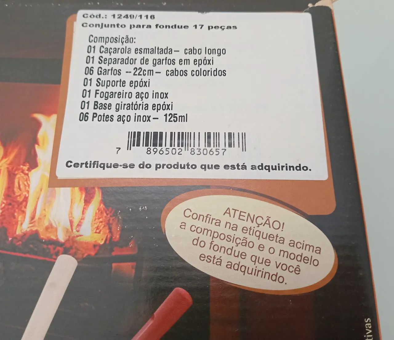 Conjunto Brinox Para Fondue 17 Peças  - Foto 6