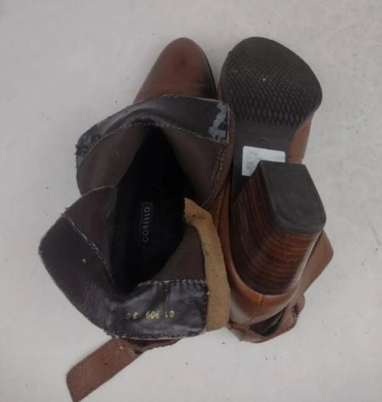 Botas de Couro Marrom Corello- Conforto e Estilo Calçados