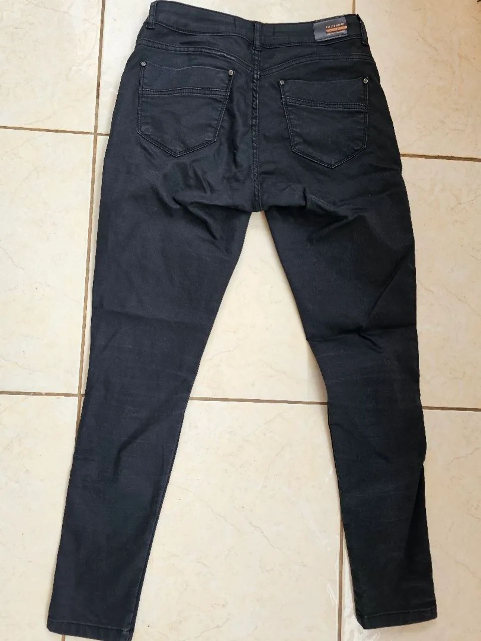 Calça Jeans Feminina Preta - Foto 5