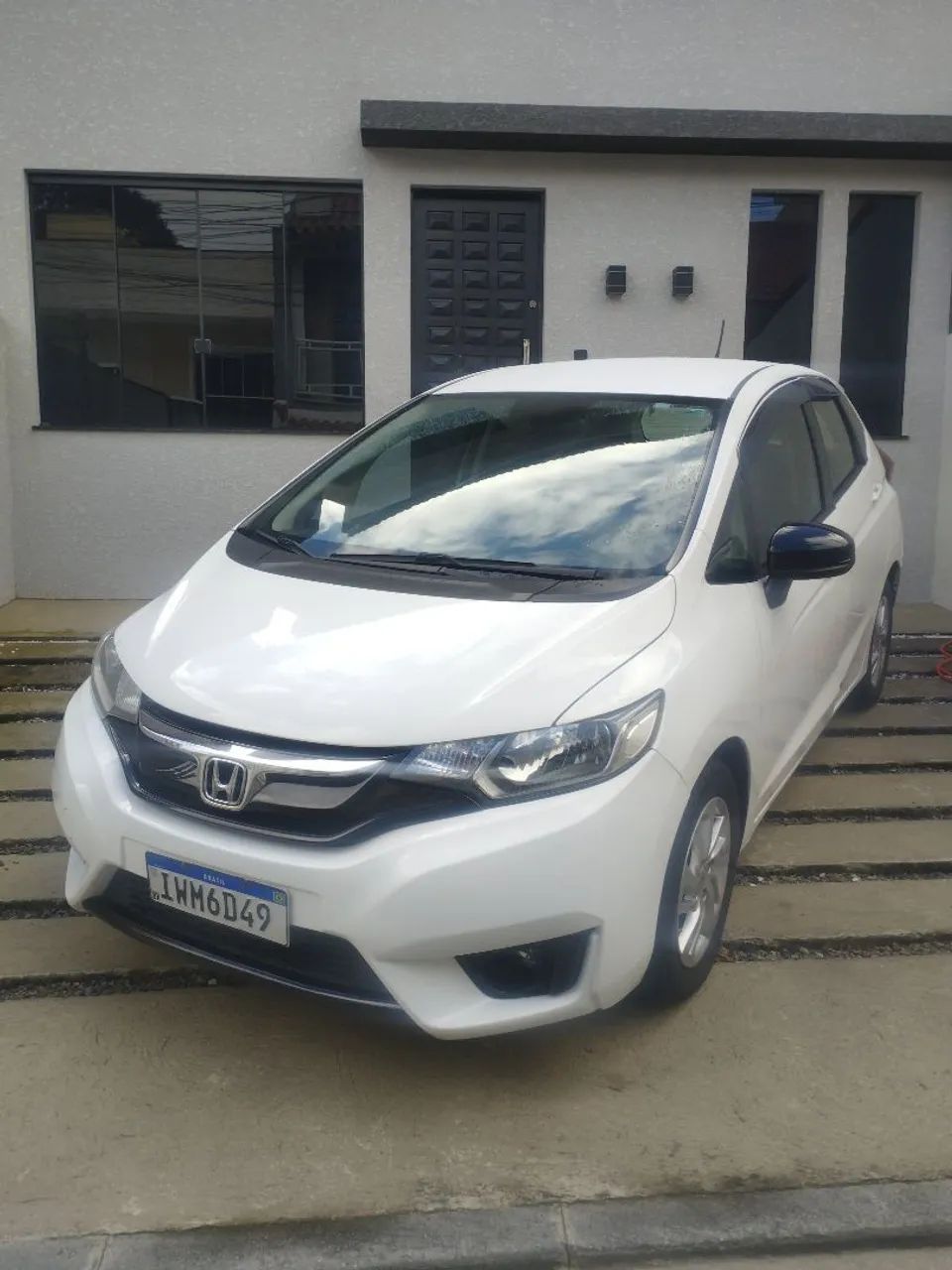 Honda Fit 2015 branco.