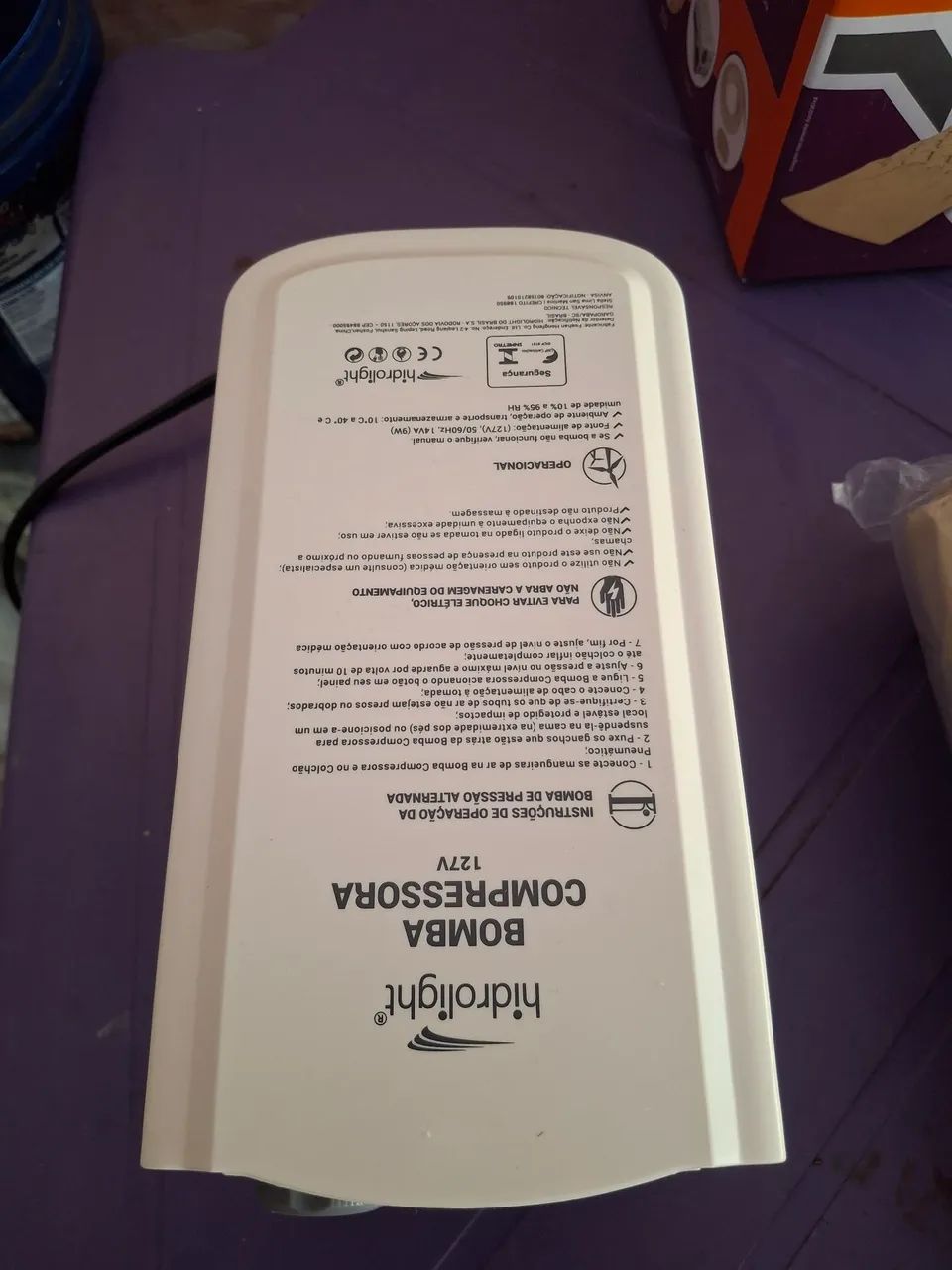 Kit Colchão Pneumático Monovolt 127V - Foto 6