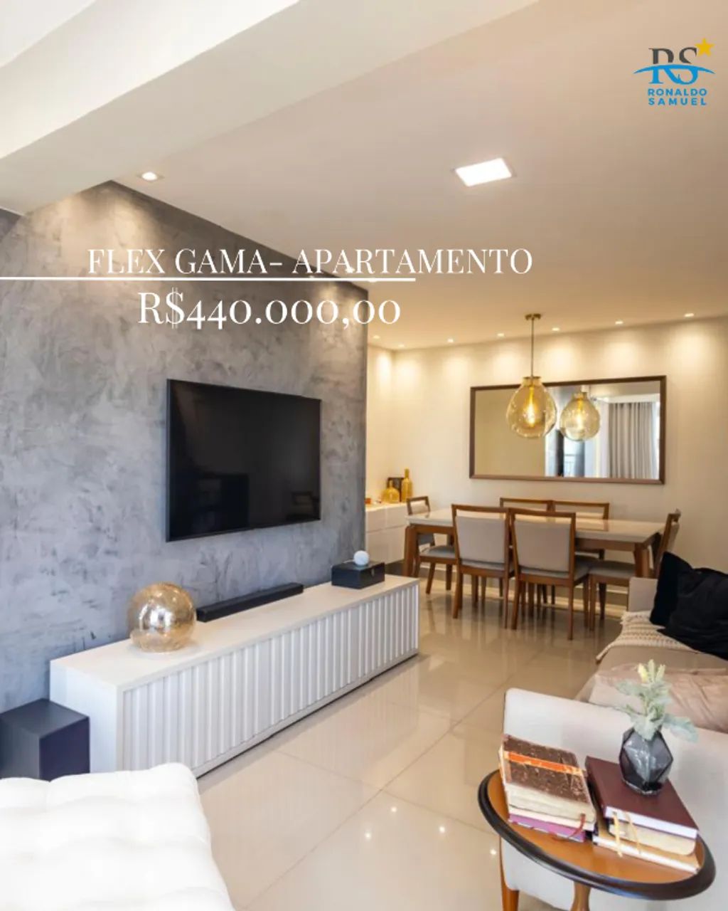 APARTAMENTO FLEX GAMA - R$440.000,00