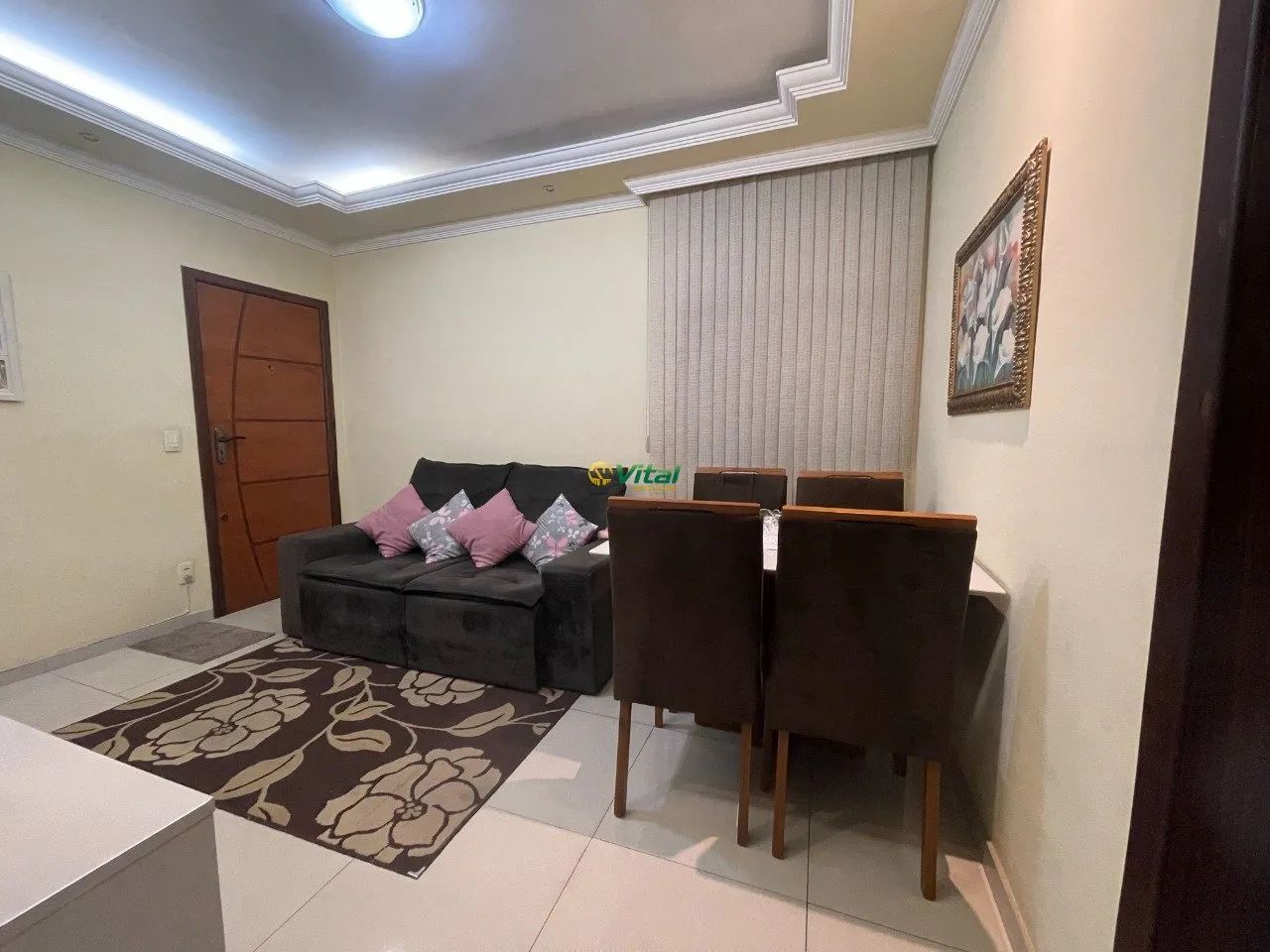 Lindo 2 quartos para locação (Mobiliado) - Foto 3