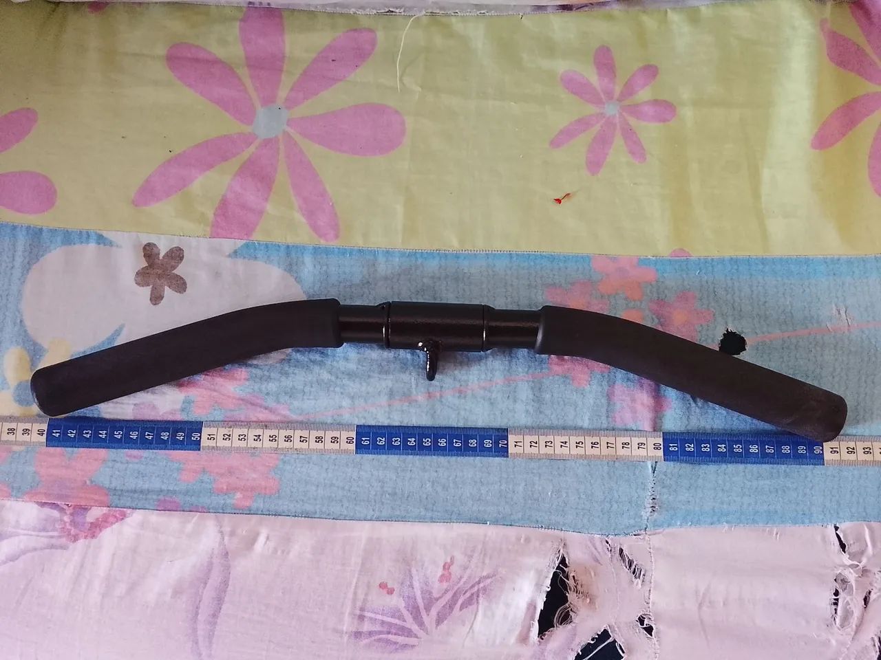Barra Musculação Curva de 50cm - Foto 2